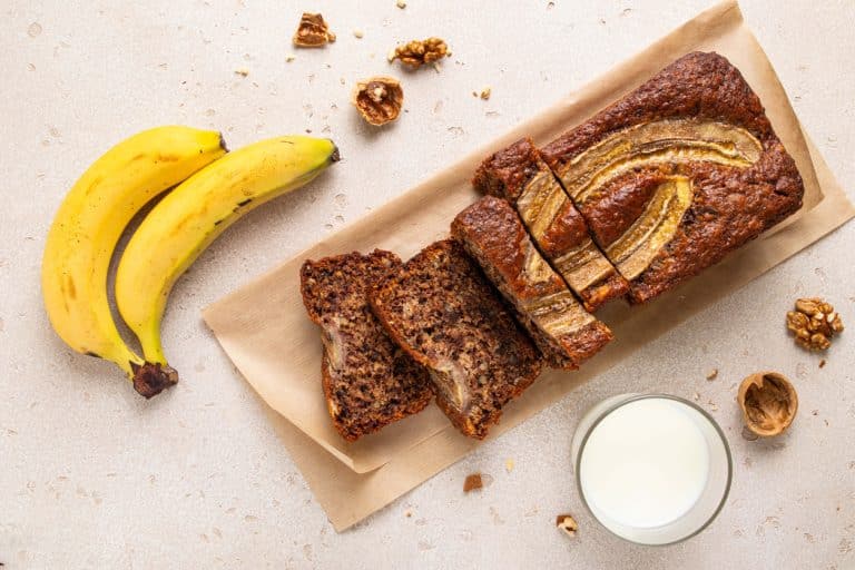 banana bread gâteau recette cake sucré cuisine goûter dessert