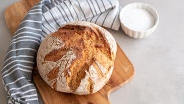 pain frais recette cuisine maison boulanger planche sans four
