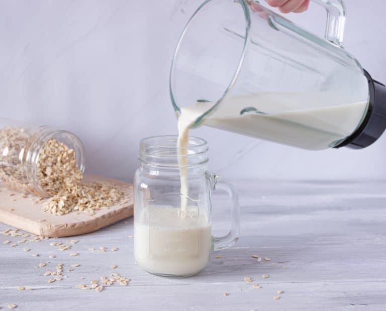 lait végétal avoine maison recette facile blender mixeur copeaux boisson vegan