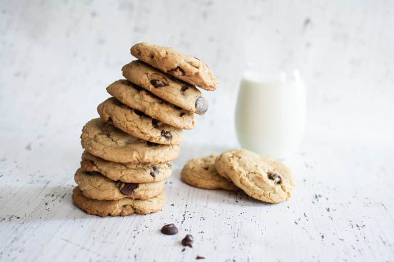 cookies biscuits chocolat noix vanille lait