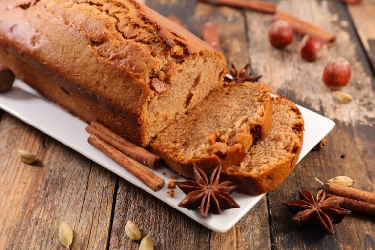 pain épices tranches gâteau Noël fête cannelle recette vegan cuisine végétale sans lactose