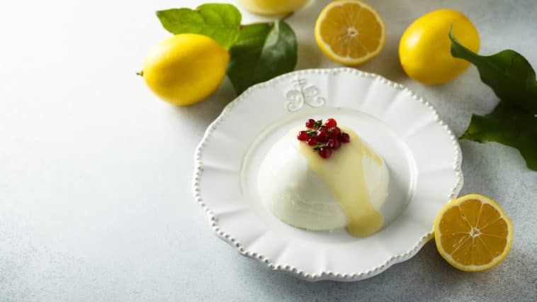 Panna cotta citron oranges agrumes recette vegan sans lactose ni gélatine