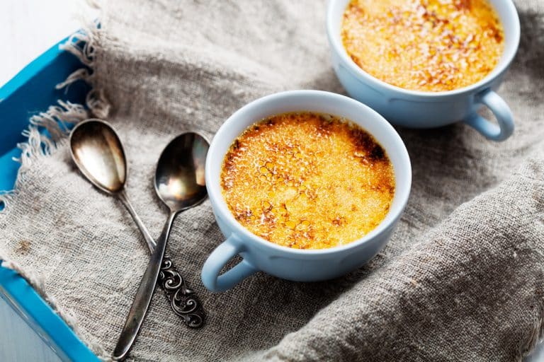 crème brûlée recette cuisine sucrée vegan végétale tasses
