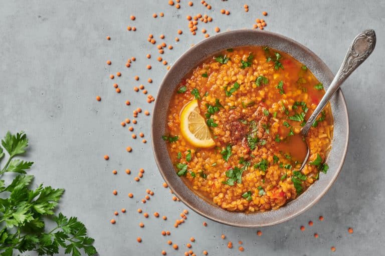 dhal dal lentilles corail rouge bol cuisine recette indienne persil coco