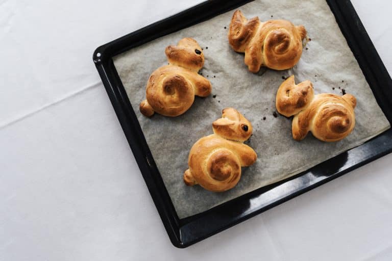 brioches en forme de lapins recette maison Pâques