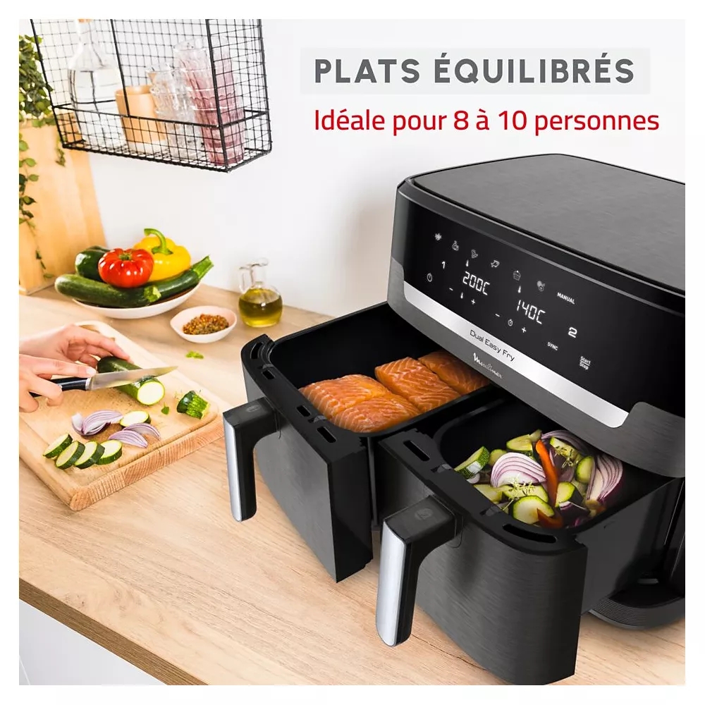 Fini les frites trop grasses : la friteuse sans huile Moulinex est à 130 € chez Boulanger (-48 %)