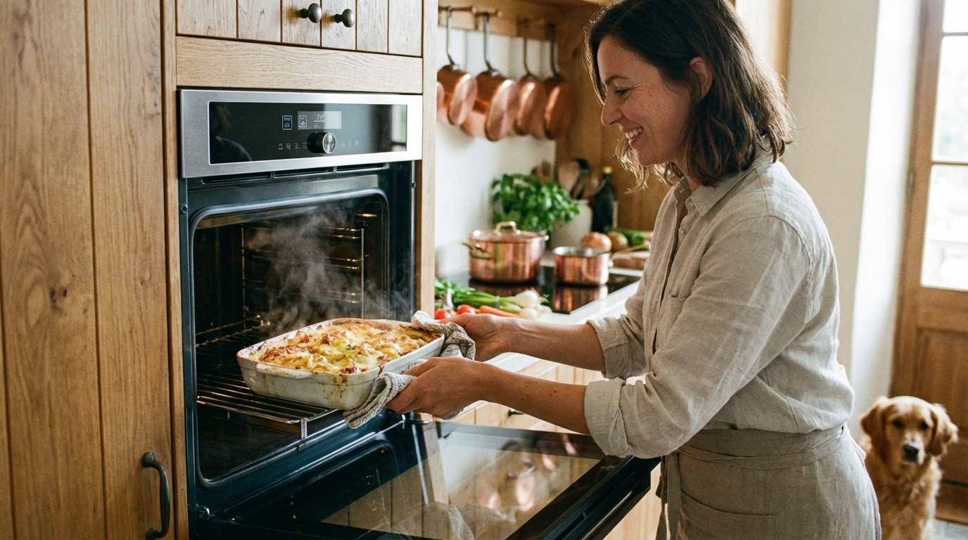 Faire des plats délicieux n&rsquo;a jamais été aussi facile : ce four encastrable pyrolyse est en promo