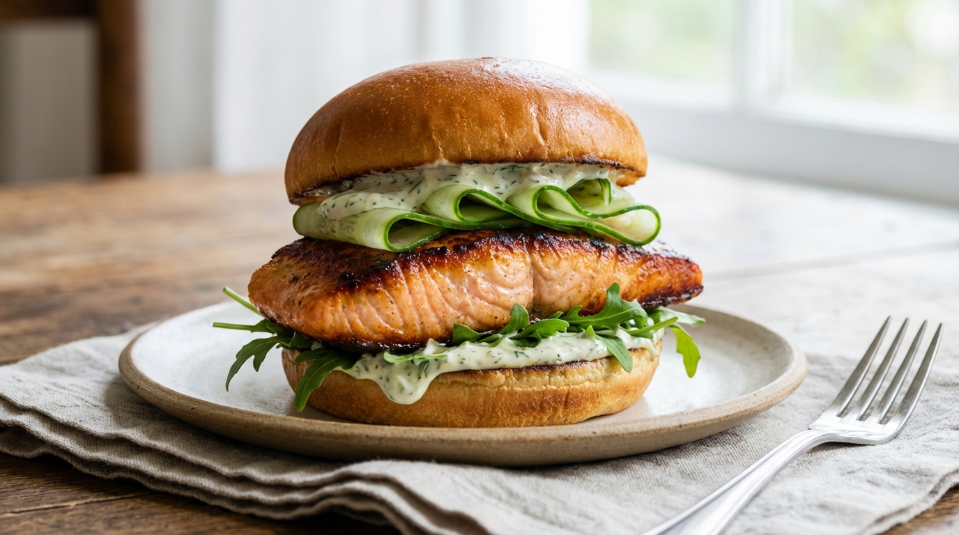 « On ne sent même pas le poisson » : ce burger maison a converti toute ma famille en un seul repas