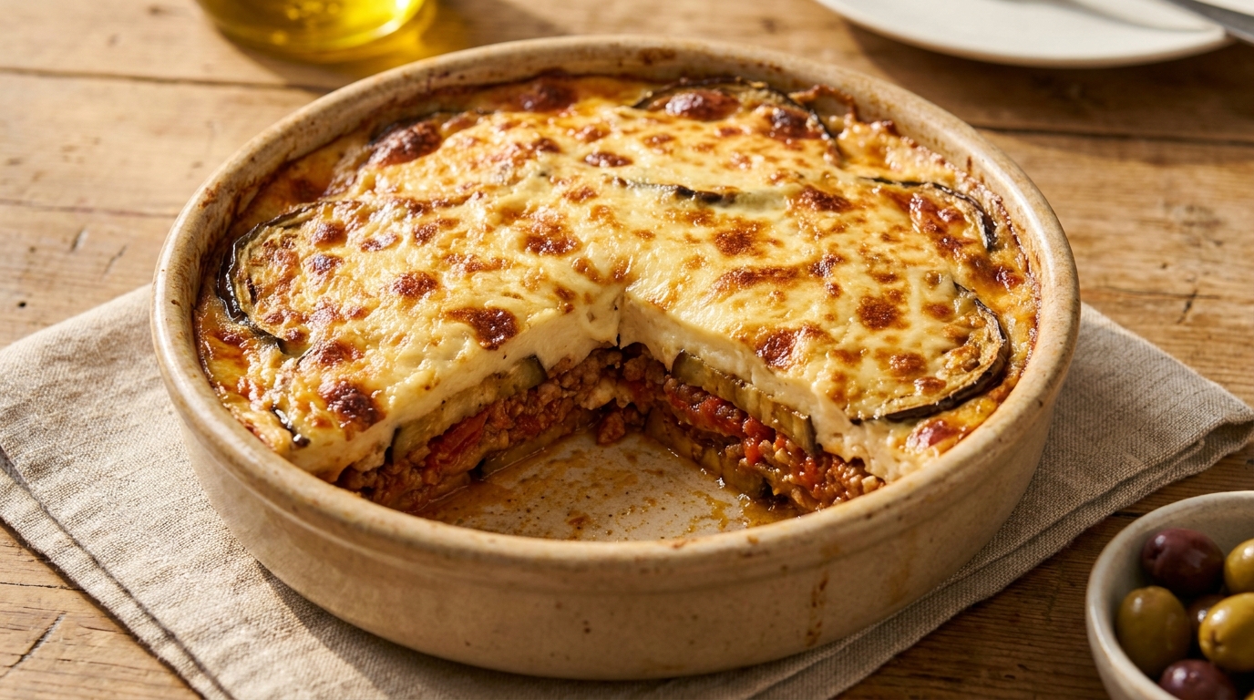 Ce gratin vegan façon Méditerranée devient irrésistible au four grâce à une étape surprenante, à tester vite