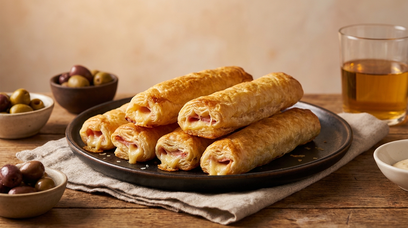 J&rsquo;achetais des feuilletés apéro tout faits depuis des années : depuis que je roule ces cigares jambon-fromage en feuilles de brick, mes invités en redemandent