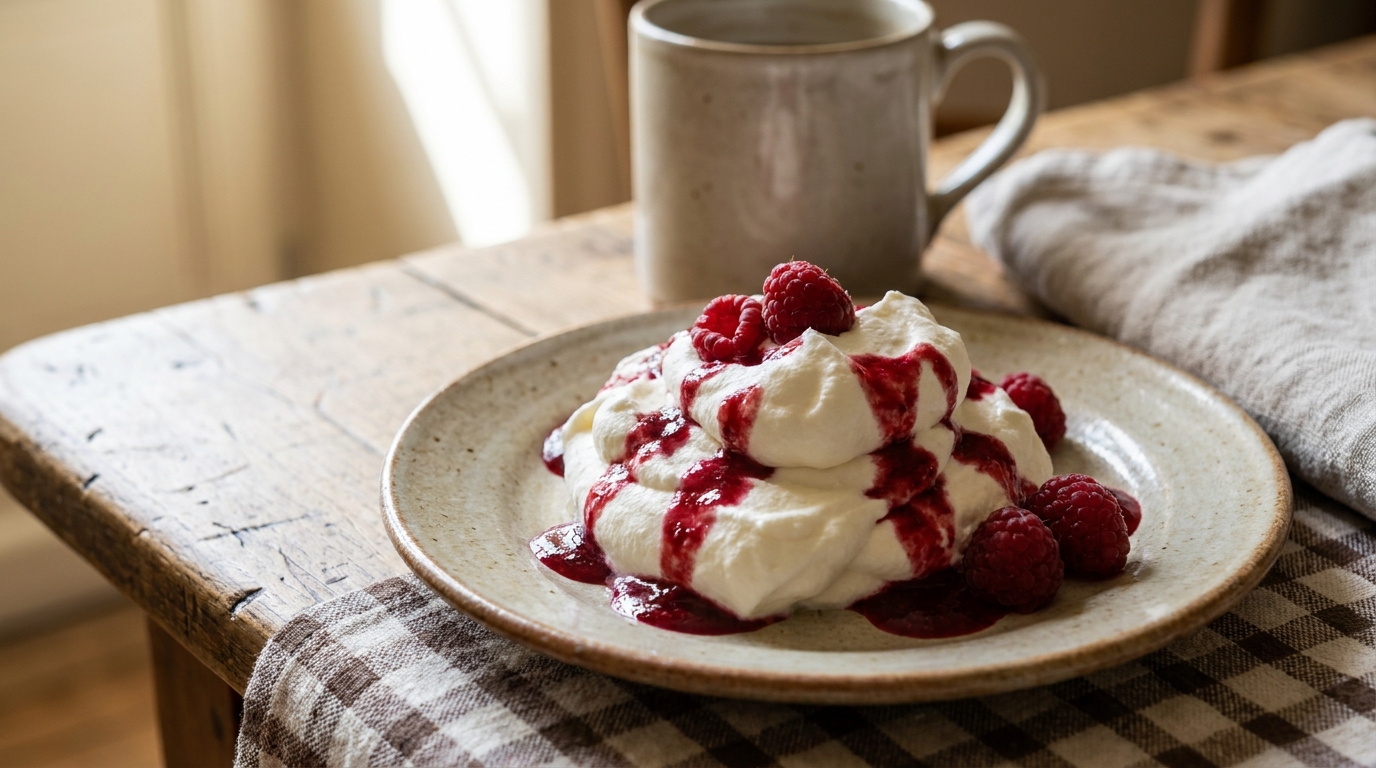 J’ai fouetté de la crème avec un fruit du jardin et un blanc d’œuf : au dessert, plus personne ne croyait que c’était fait maison