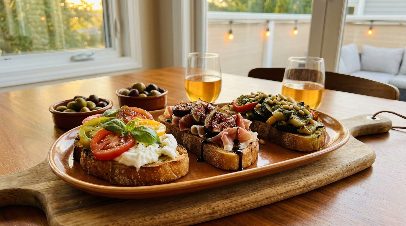 J’ai grillé du pain rassis pour mes bruschettas un soir de juin : en croquant la première bouchée, j’ai compris pourquoi je n’en jetais plus jamais