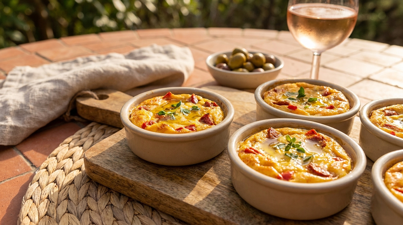 J&rsquo;ajoutais toujours de la crème dans mon flan au poivron et chorizo : le jour où un cuisinier a vu ma préparation, il m&rsquo;a dit pourquoi mes bouchées tombaient à plat