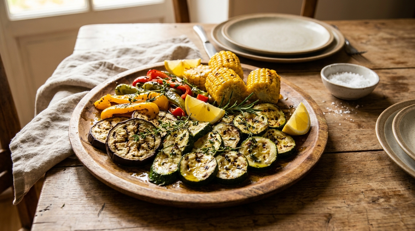 Je servais toujours les mêmes brochettes de viande au barbecue : le soir où j’ai posé ces légumes sur la grille, plus personne n’a réclamé de saucisses