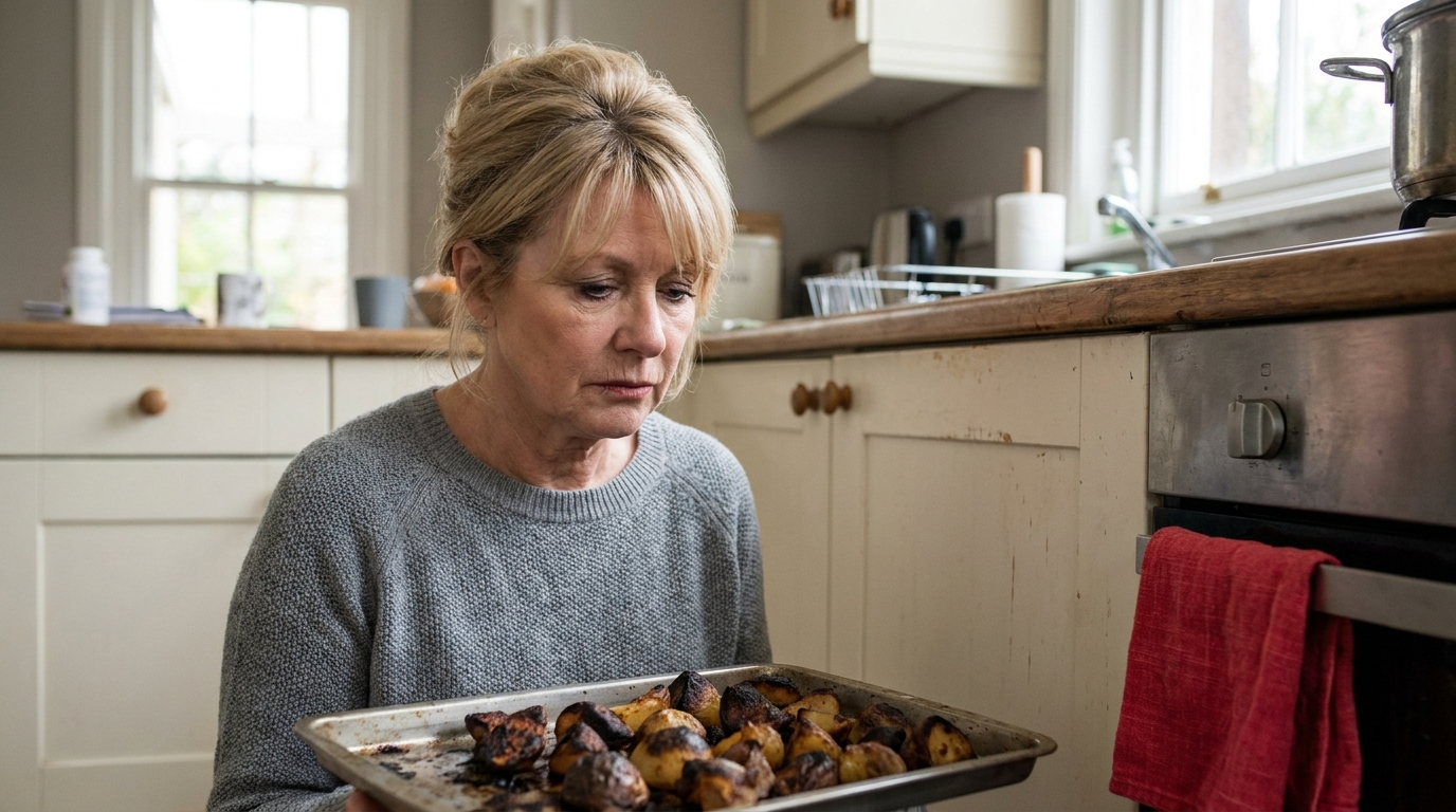 Je sortais mes pommes de terre du four molles depuis toujours : le jour où un cuisinier m’a montré l’étape que je sautais, elles sont enfin devenues croustillantes