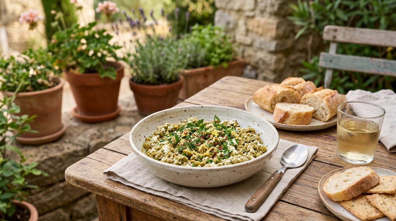 Fini les tartinables du commerce à l&rsquo;apéro : cette préparation aux olives vertes fait toujours son petit effet