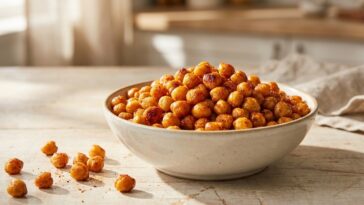 J'ai séché puis rôti mes pois chiches en boîte juste pour voir : mes invités ont vidé le bol avant même le début de l'apéro
