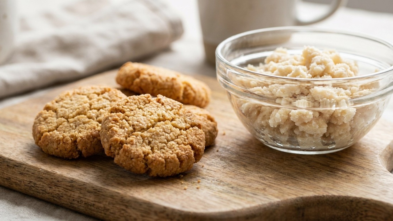 Je faisais mon lait d’amande maison en jetant la moitié : depuis qu’une cheffe m’a montré quoi faire du reste, je n’achète plus de farine pour mes biscuits