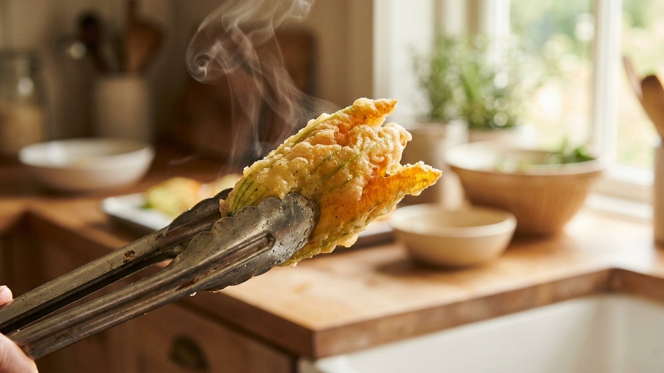 Je laissais toujours faner les fleurs mâles de mes courgettes au potager : un maraîcher m'a montré ce qu'elles deviennent ...