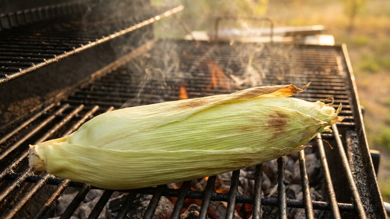 « Je pensais qu&rsquo;il fallait tout éplucher » : pourquoi ce réflexe devant le barbecue dessèche vos épis de maïs à chaque fois