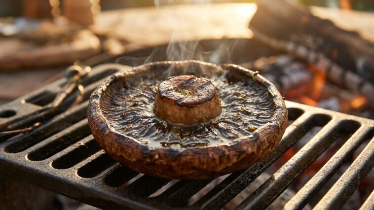 « Je pensais que les champignons rendaient trop d'eau pour le barbecue » : personne ne m'avait dit que la chair du portobe...