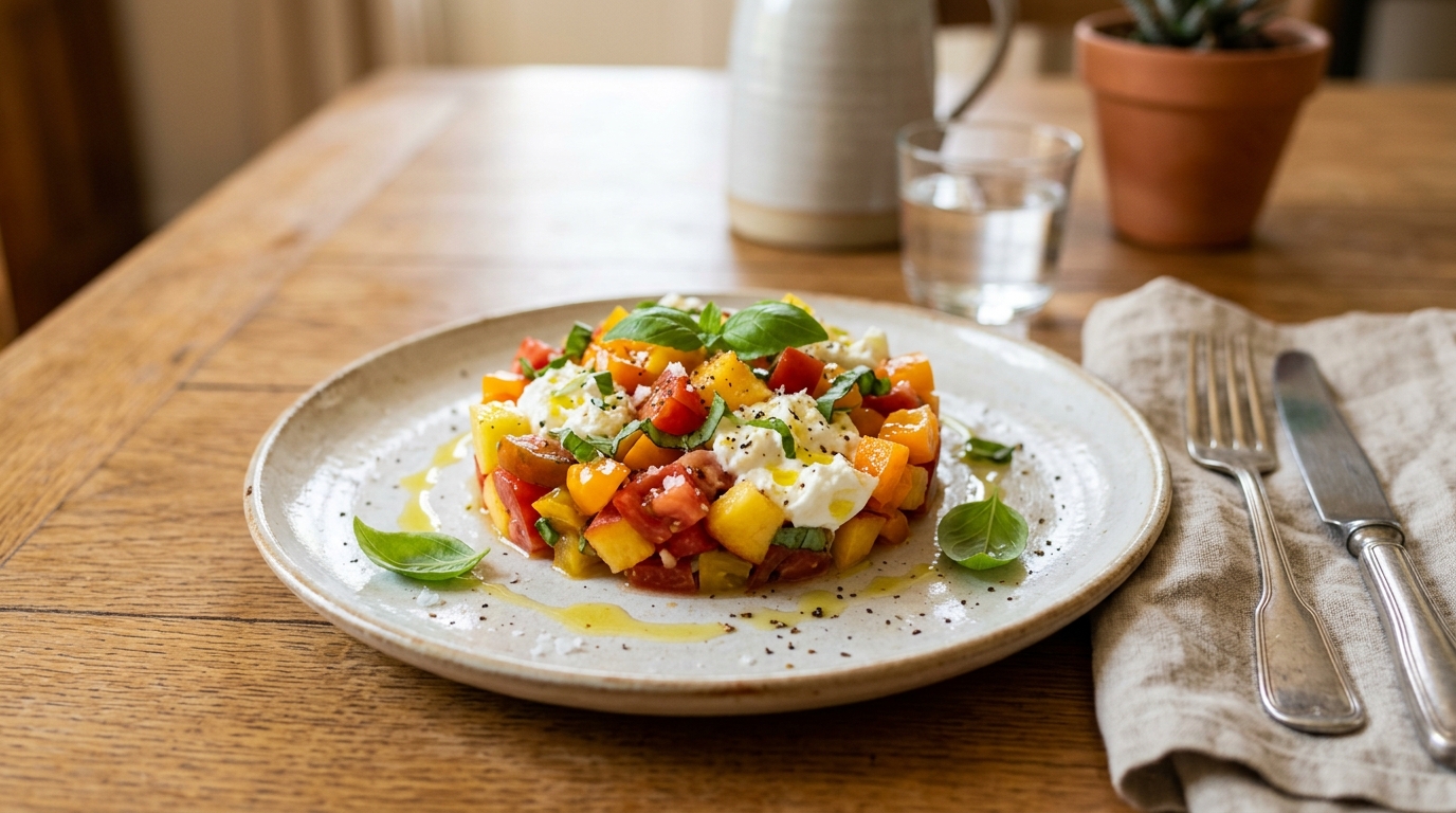 « Je pensais qu&rsquo;un tartare de tomates anciennes se suffisait à lui-même » : personne ne m&rsquo;avait dit ce qu&rsquo;un fruit d&rsquo;été déclenchait en bouche