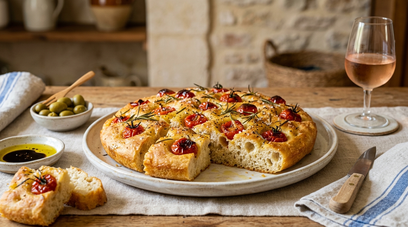 « Je pensais qu&rsquo;une focaccia moelleuse demandait un four à pain » : personne ne m&rsquo;avait dit ce que faisaient les tomates cerises posées dessus