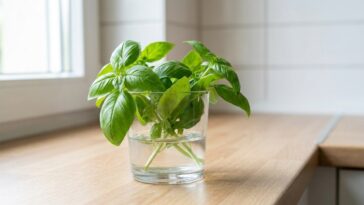 Je rangeais toujours mon basilic au frigo pour bien faire : quand j'ai ouvert le bac à légumes le lendemain, il était trop...