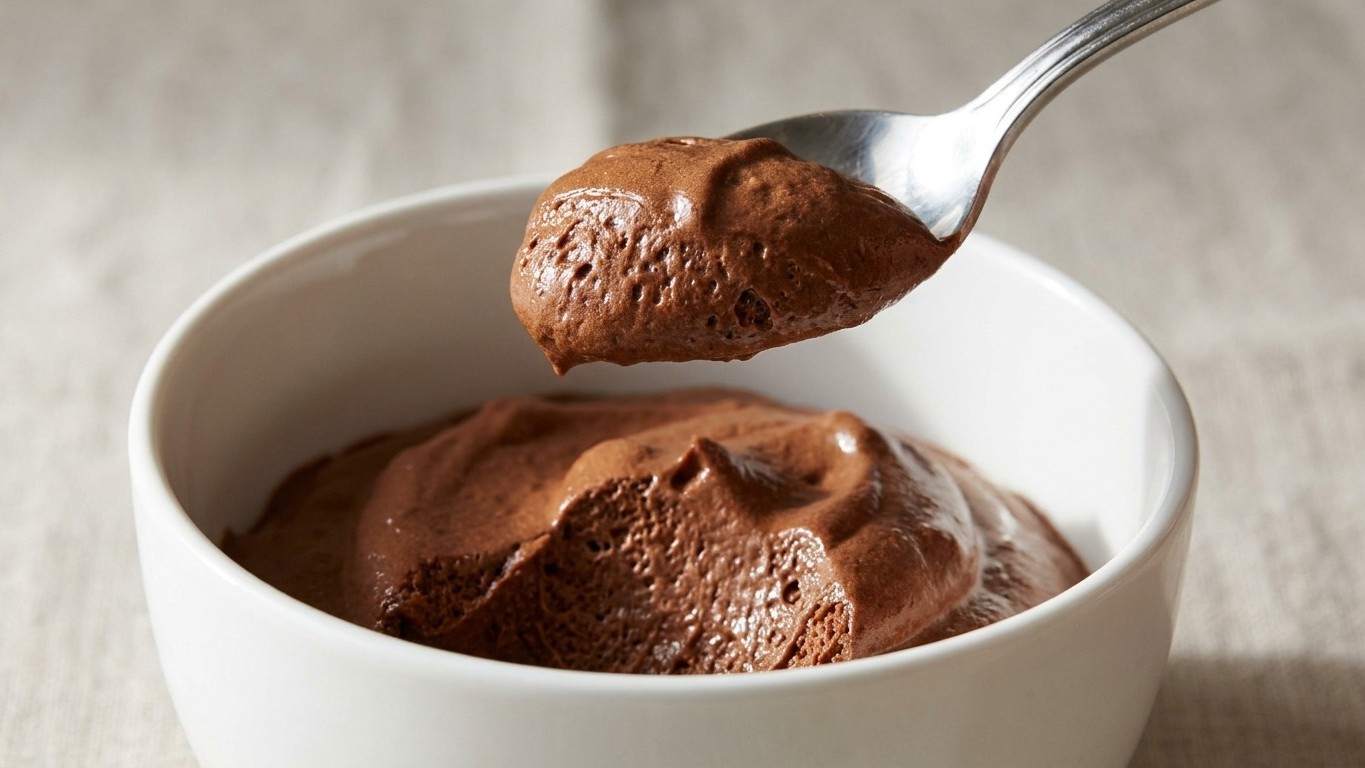 Je versais toujours le jus de mes pois chiches à l&rsquo;évier : un chef m&rsquo;a montré ce qu&rsquo;il devient une fois fouetté avec du chocolat fondu