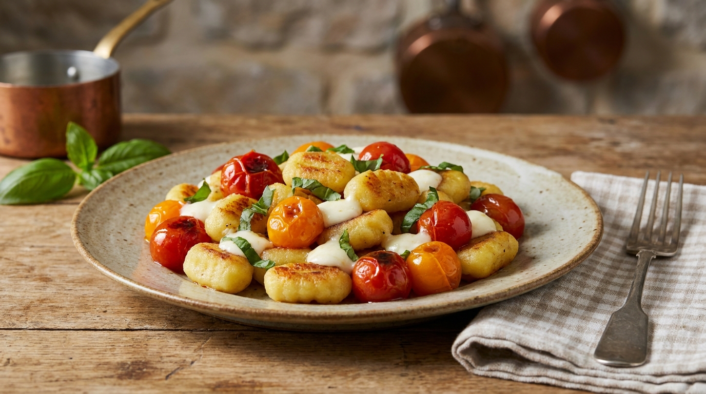 Le secret prodigieux pour offrir à vos gnocchis aux tomates d’été une incroyable croûte dorée hautement addictive