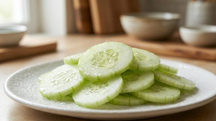 « Ma salade de concombre finissait toujours noyée dans son eau » : personne ne m'avait dit qu'une poignée de sel 30 minute...