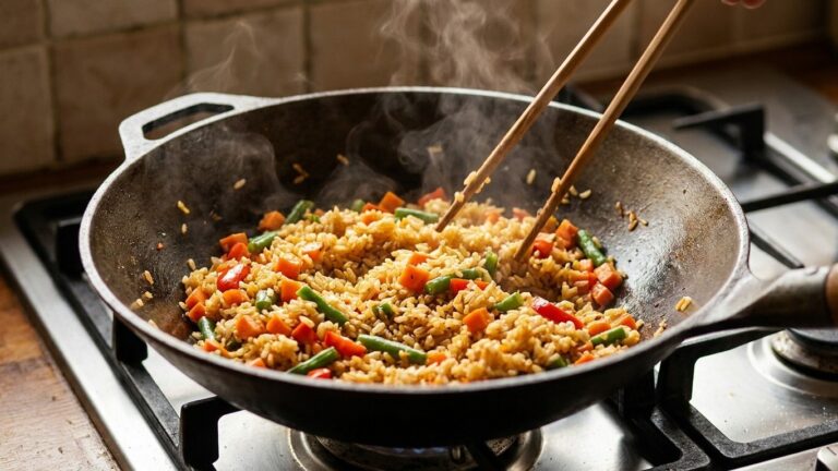 Ma voisine ne jette jamais ses fonds de riz et ses légumes ramollis en fin de semaine et ce n'est pas pour ses poules : ce...
