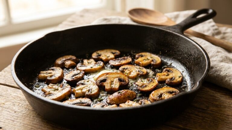 « Mes champignons ressortaient toujours gris et caoutchouteux » : personne ne m'avait dit que l'huile versée trop tôt les ...