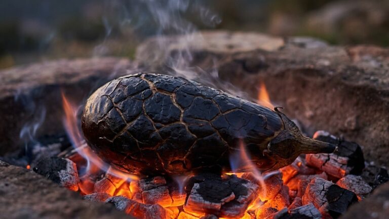 Mon voisin ne tranche jamais ses aubergines au barbecue et ce n'est pas par paresse : ce qu'il laisse noircir sur les brai...