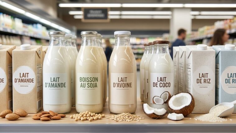 Boisson lait végétal : composition nutritionnelle et différences entre variétés