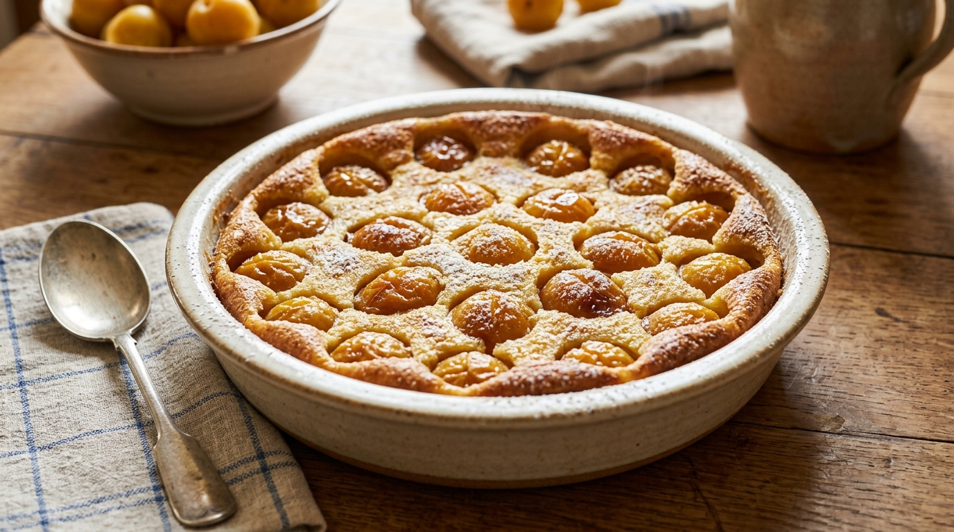 Ce petit fruit doré de fin août transforme le clafoutis en dessert dont personne ne laisse une miette