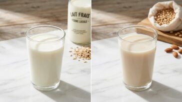 Différence lait végétal lait animal : composition, protéines et usages comparés