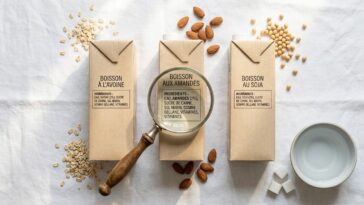 Ingrédients du lait végétal du commerce : ce que révèlent les étiquettes
