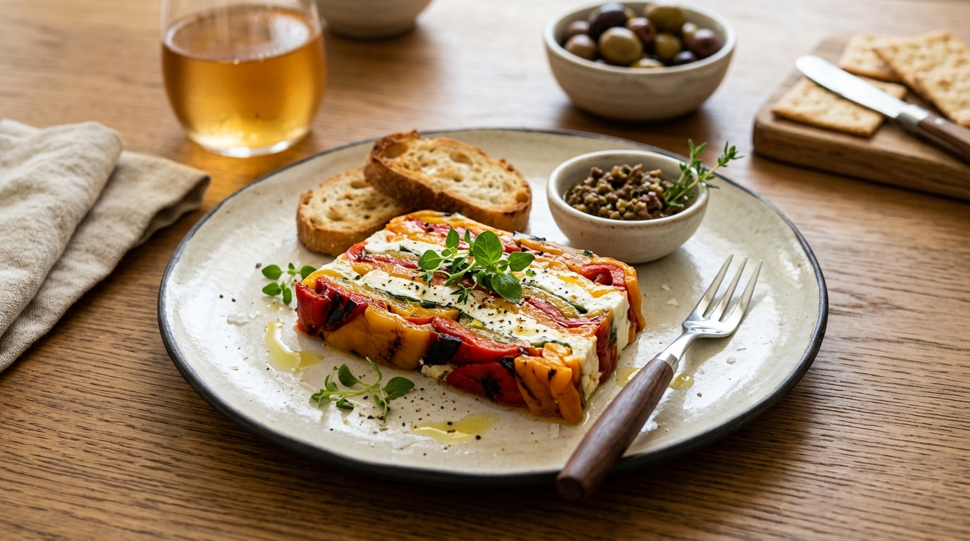 J&rsquo;ai fait rôtir trois poivrons juste pour vider mon panier : mes invités ont raclé le plat et réclamé la recette