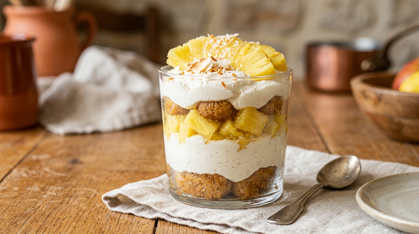 J’ai imbibé mes biscuits avec un jus de fruit la veille au soir : mes invités ont cru à un dessert de palace