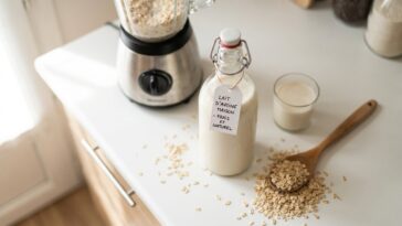Lait d'avoine maison : la recette crémeuse et économique à réussir facilement