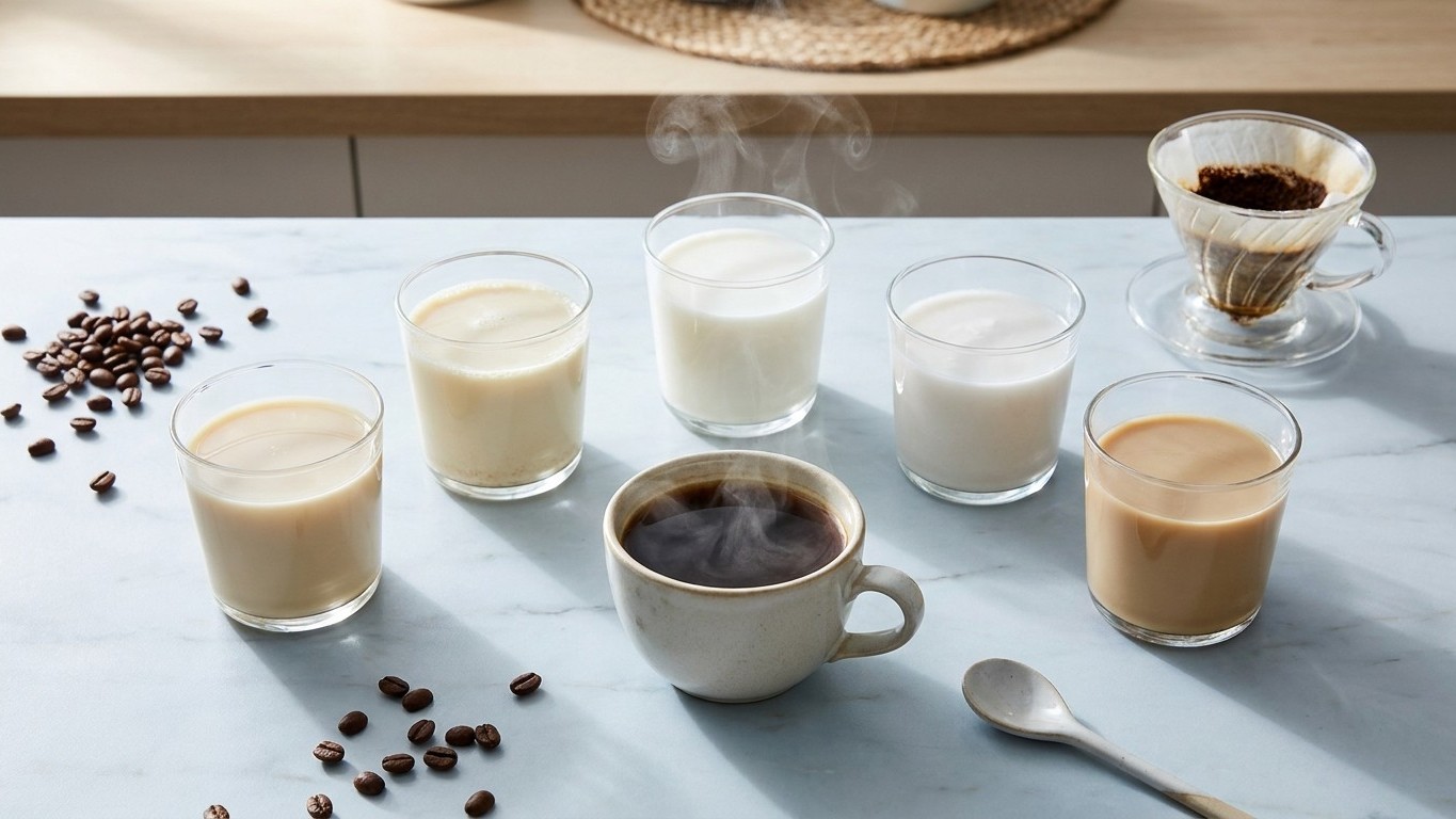 Lait végétal pour café : lequel choisir selon le goût et la texture recherchés
