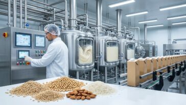 Procédé de fabrication du lait végétal industriel : les étapes clés en usine