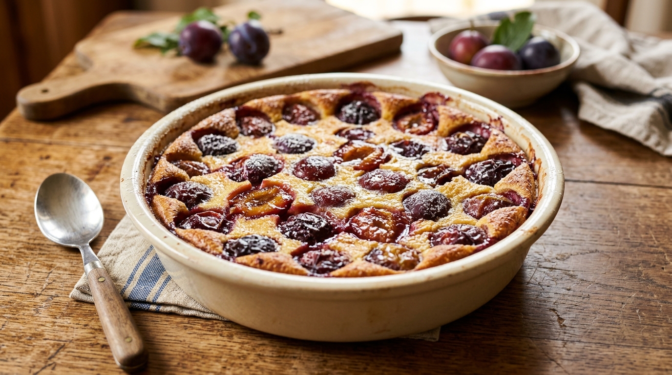 Si votre clafoutis rend de l&rsquo;eau au démoulage, c&rsquo;est que vous oubliez le geste à faire avant d&rsquo;enfourner les fruits
