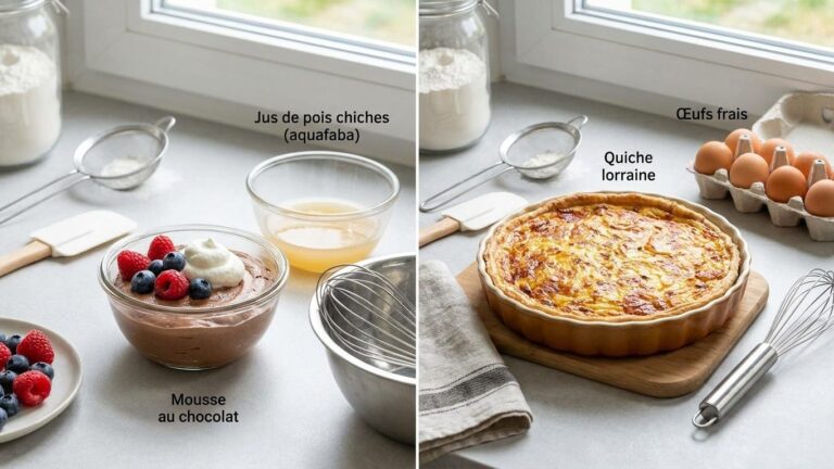 Aquafaba alternative : dans quels cas remplacer l'oeuf sans changer le résultat