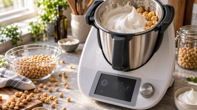 Aquafaba thermomix : la préparation rapide et sans surveillance au robot