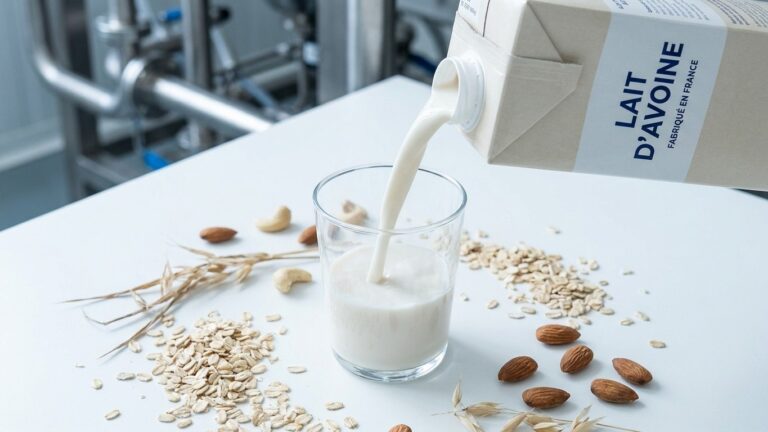 Comment est fait le lait végétal : le procédé de fabrication industrielle expliqué