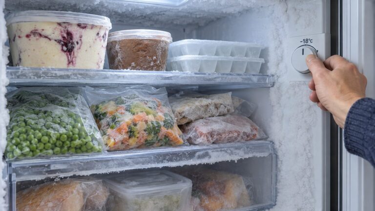 congélateur trop froid ou pas assez froid : le bon réglage et les repères
