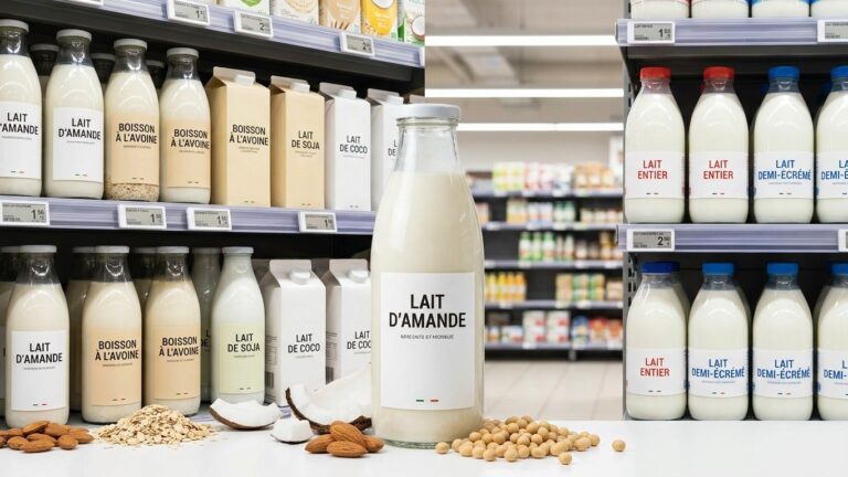 Lait végétal : définition, composition et différences avec le lait animal expliquées