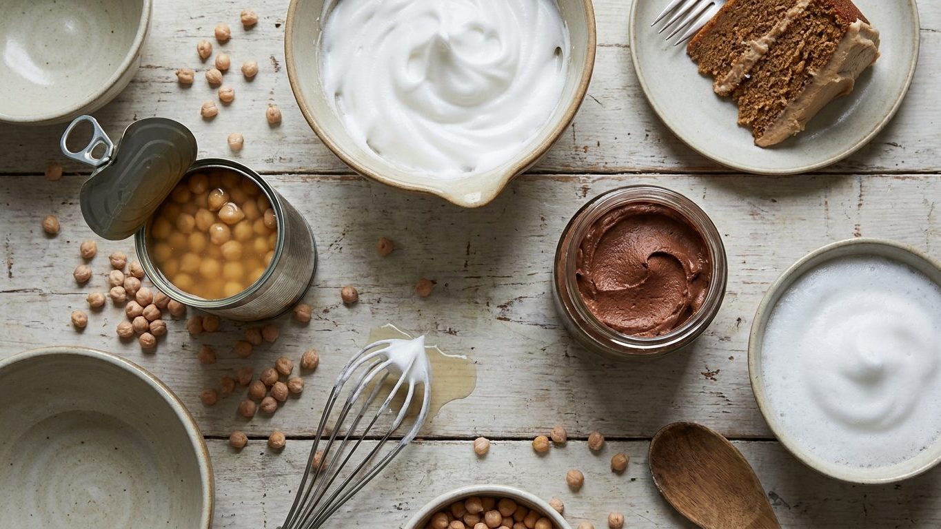 Dessert aquafaba : vingt idées gourmandes pour cuisiner sans œuf ni lait